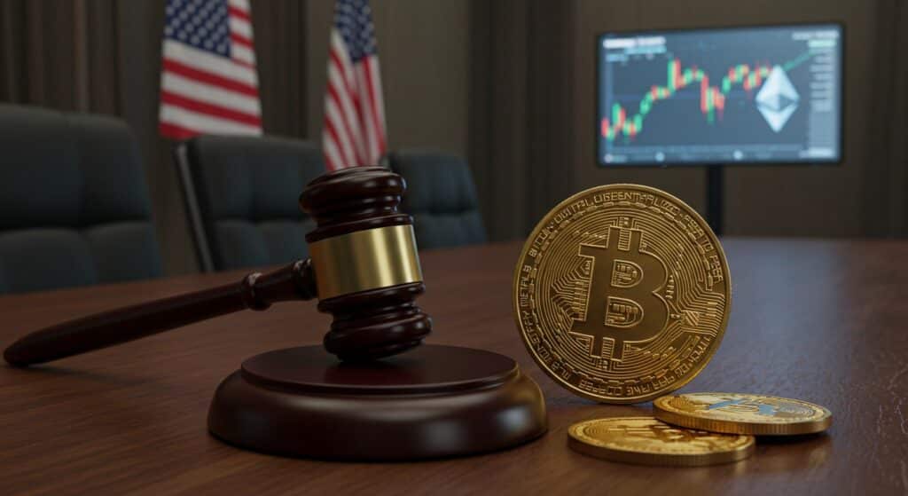 InfoCryptofr   SEC Retarde lETF Truth Social  Enjeux Politiques