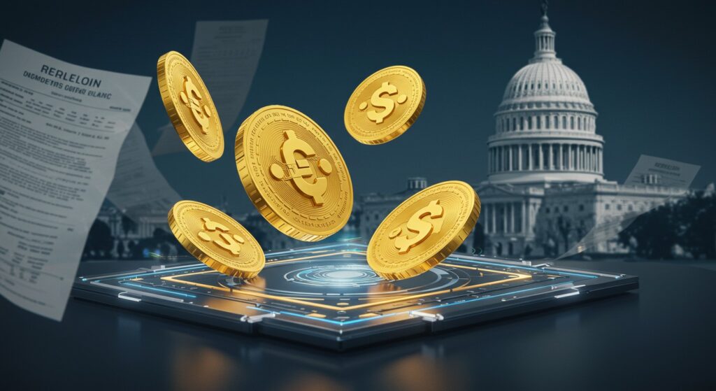 InfoCryptofr   Stablecoins  Coinbase Et PayPal Défient Le GENIUS Act