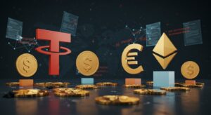 InfoCryptofr   Stablecoins  Tether Perd Son Hégémonie en 2025