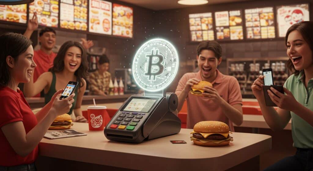 InfoCryptofr   Steakn Shake Boosté par le Bitcoin  Une Révolution 