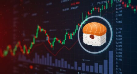InfoCryptofr   Sushi  Rebond Sur Support Fibonacci à 73 Objectif 93