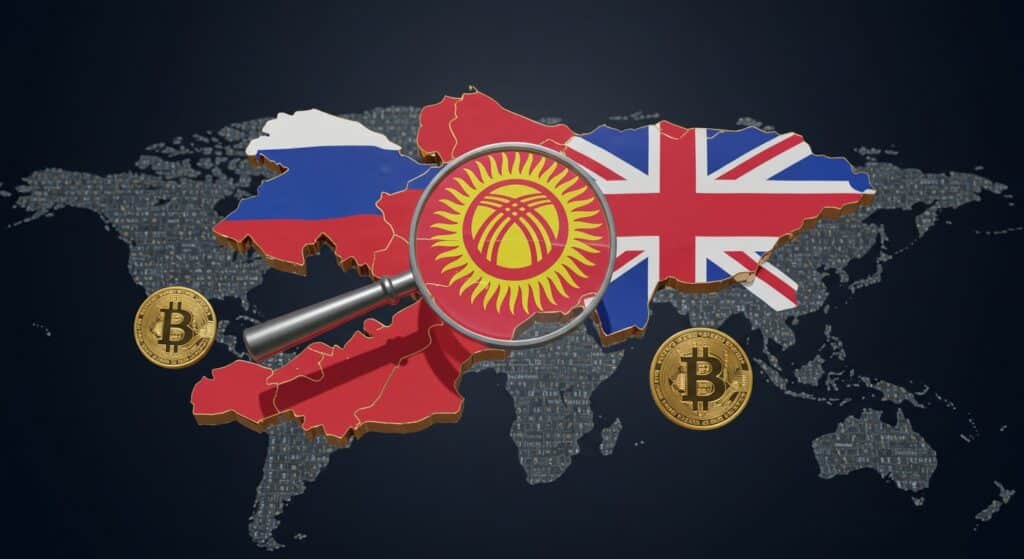InfoCryptofr   UK Cible Exchanges Kirghizes pour Sanctions Russes