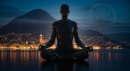 InfoCryptofr   Vol de la Statue de Satoshi Nakamoto à Lugano