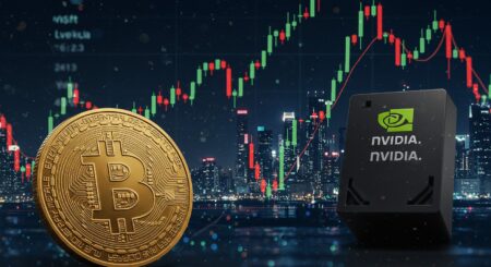 InfoCryptofr   Wall Street et Crypto  Impact de Nvidia