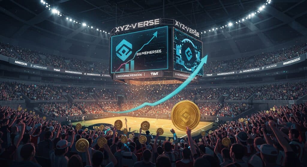 InfoCryptofr   XYZVerse  Le Memecoin Sportif à 100x Avant Ethereum à 6000 $