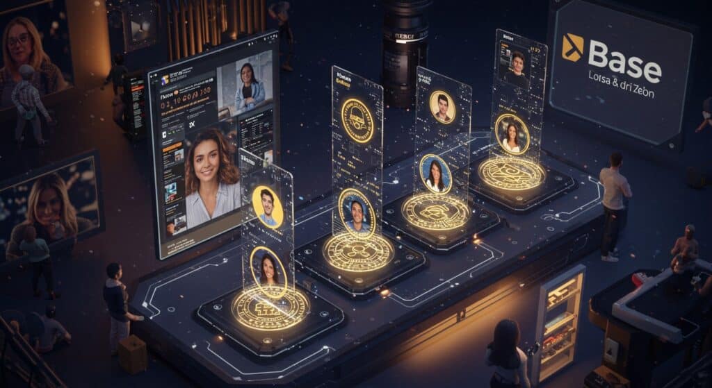 InfoCryptofr   Zora Révolutionne Base  Les Créateurs en Vedette