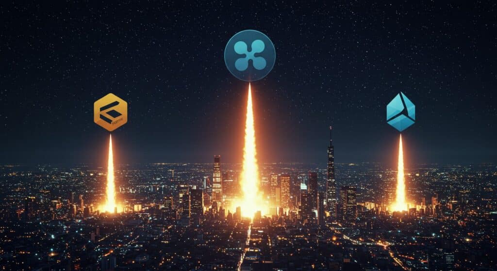 InfoCryptofr   3 Cryptos Explosives Pour Millionnaires en 90 Jours