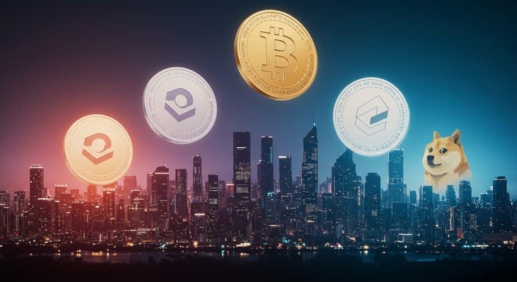 InfoCryptofr   4 Cryptos à Fort Potentiel pour 2025