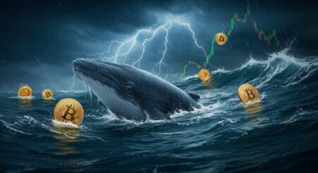 InfoCryptofr   Baleine Crypto Perd 77 M$  Une Chute Vertigineuse