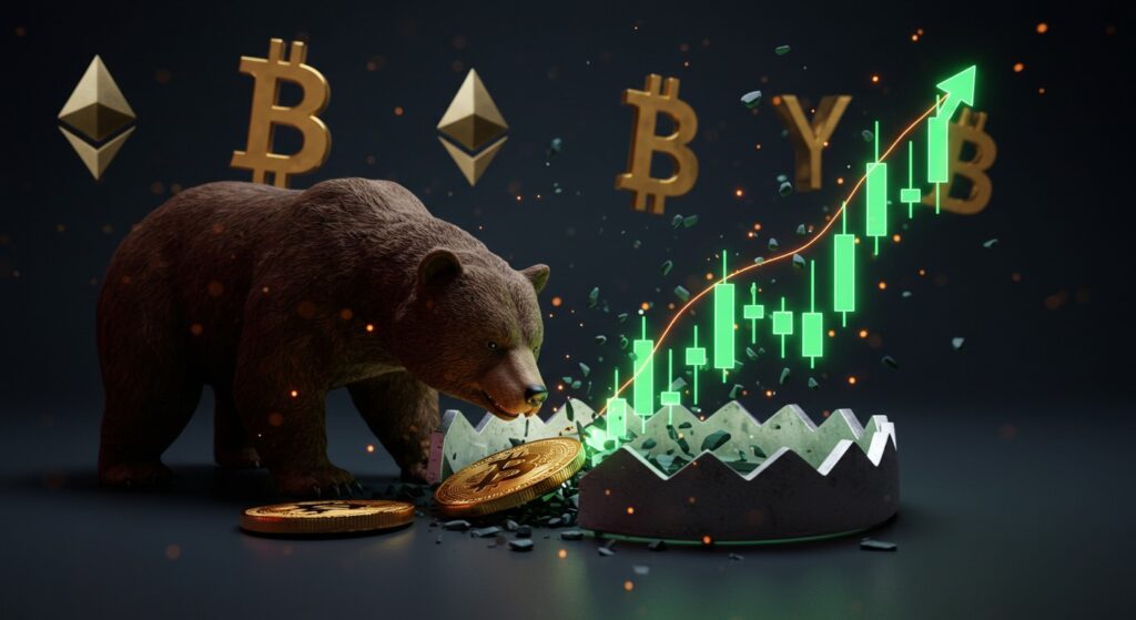 InfoCryptofr   Bear Trap Fini  Vers un Bull Run Crypto 
