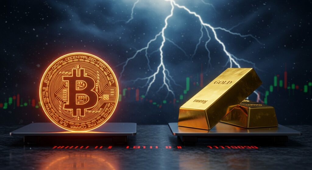 InfoCryptofr   Bitcoin ou Or  Quel Actif Protège de lInflation 
