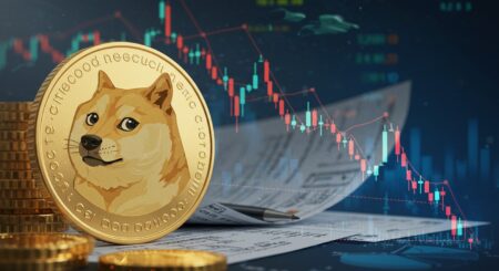 InfoCryptofr   Chute en Bourse  le Pari Risqué du Dogecoin