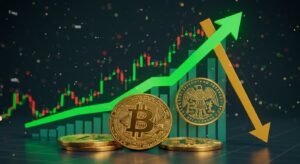 InfoCryptofr   Crypto Bullish Avec Double Attente Baisse Taux Fed