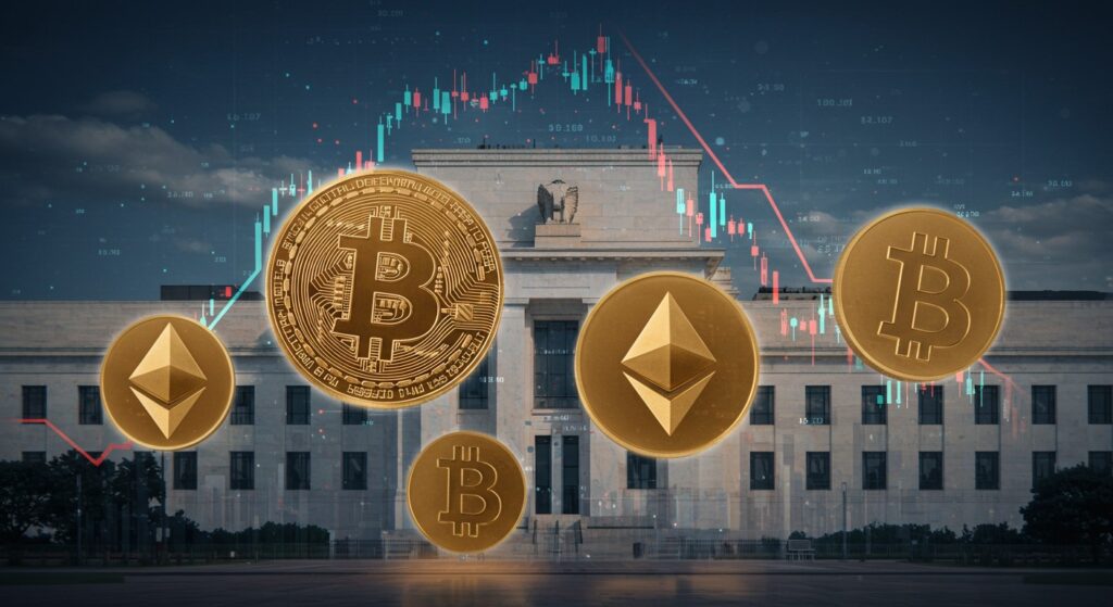 InfoCryptofr   Crypto et Taux dIntérêt  Quelle Réaction du Marché 