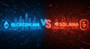 InfoCryptofr   Ethereum vs Solana  Duel pour la Domination DeFi