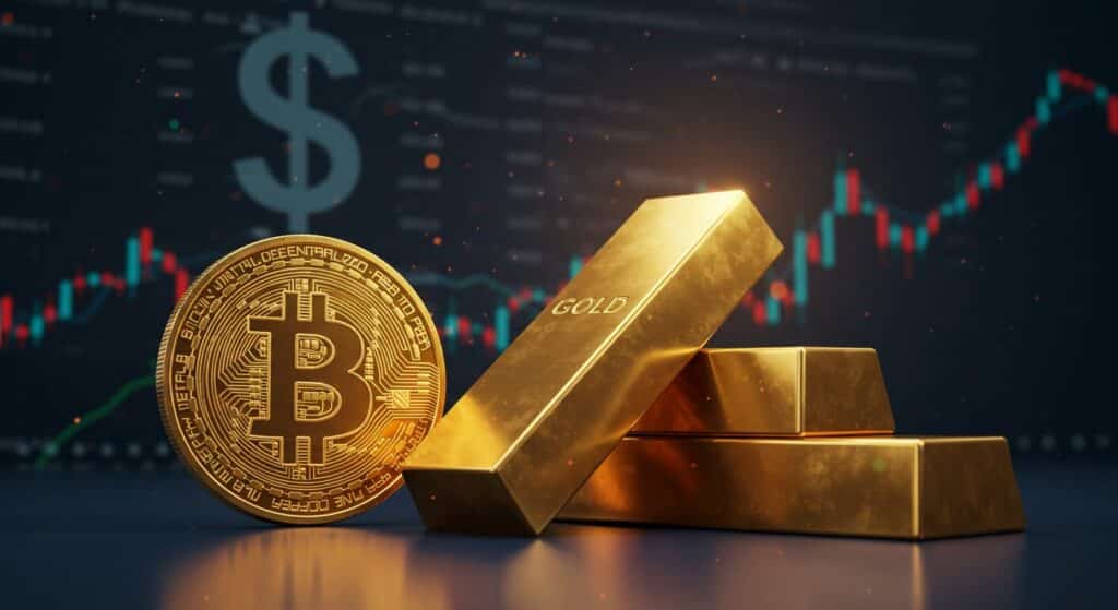 InfoCryptofr   Or vs Bitcoin  Où Va lArgent en 2025 