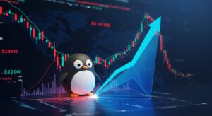 InfoCryptofr   PENGU Déborde du Coin Descendant Vers 0045 $