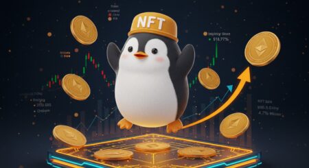 InfoCryptofr   Récupération Modeste des Ventes NFT Pudgy Penguins +110