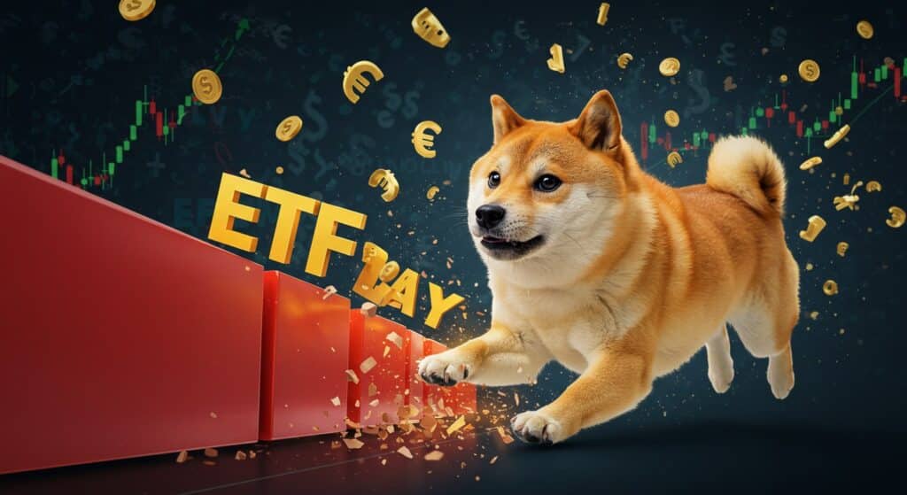 InfoCryptofr   Retard ETF Dogecoin Nempêche Pas la Percée Majeure