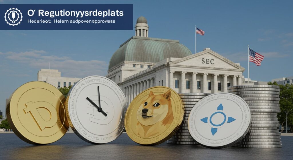 InfoCryptofr   SEC Retarde Décisions ETF Dogecoin Hedera