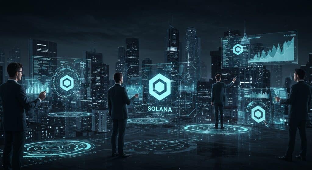 InfoCryptofr   Solana Vise 250 $  Galaxy Digital Accumule 16 Md $