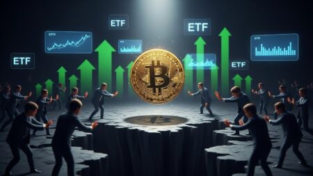 InfoCryptofr   Bitcoin Rebondit Malgré Ventes Institutionnelles
