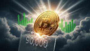 InfoCryptofr   Bitcoin Repasse les 90 000 $ en 24h