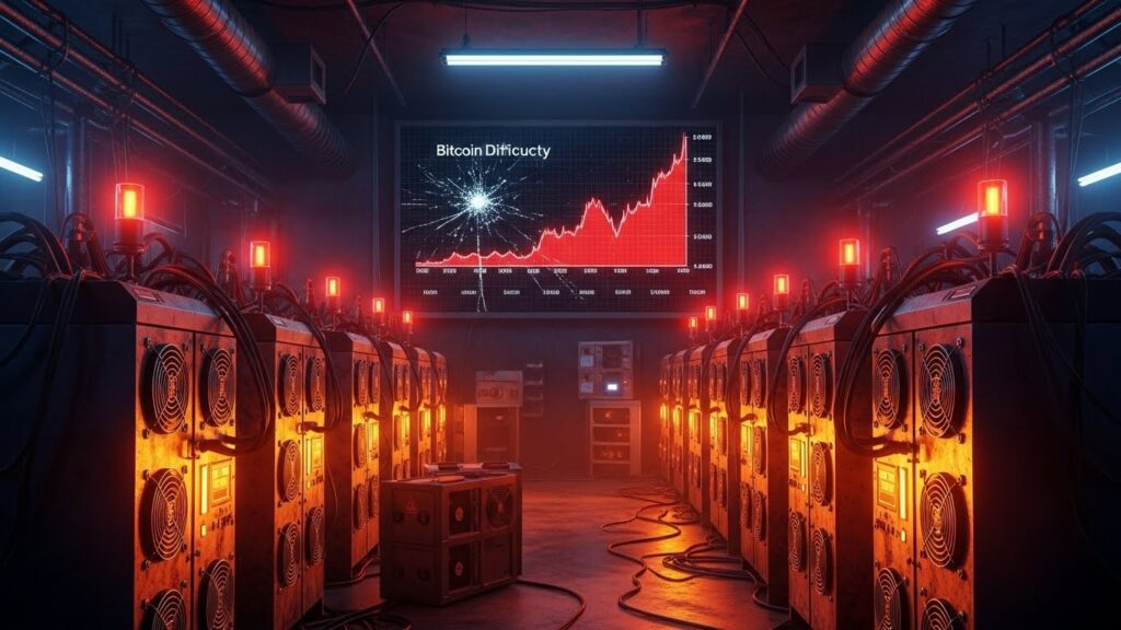 Difficulté Minage Bitcoin en Hausse Décembre - InfoCrypto.fr InfoCryptofr Difficulté Minage Bitcoin en Hausse Décembre