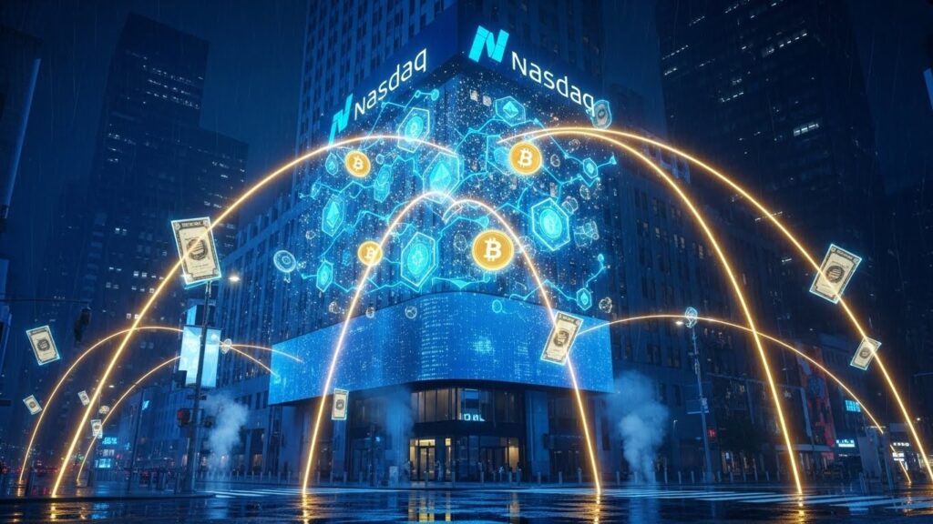 Nasdaq Priorise la Tokenisation d’Actions - InfoCrypto.fr InfoCryptofr Nasdaq Priorise la Tokenisation dActions