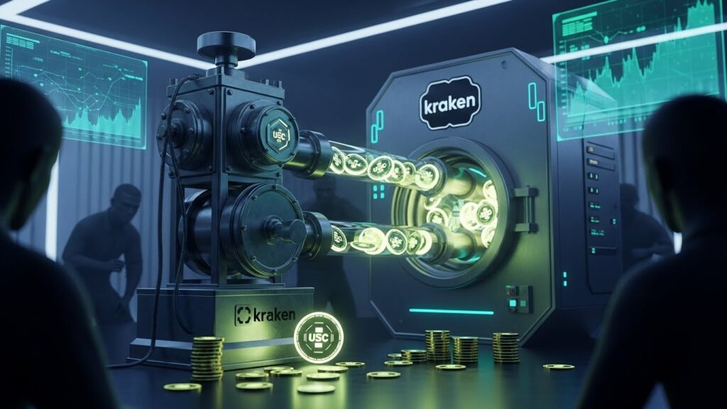 InfoCryptofr   Pumpfun Transfère 75M USDC Vers Kraken