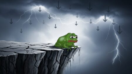 InfoCryptofr   Risque de 18 pour le Prix du PEPE si Support Cède