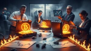 InfoCryptofr   Vente Massive Bitcoin  Les Trésoriers Corporatifs se Préparent