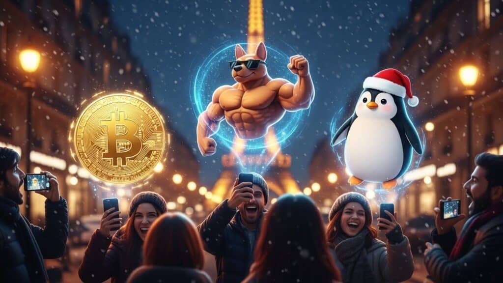 InfoCryptofr   3 Cryptos x100 Préférées des Français pour Noël