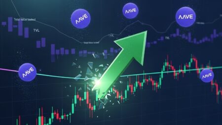 InfoCryptofr   AAVE Confirme Inversion Haussière Malgré Baisse TVL
