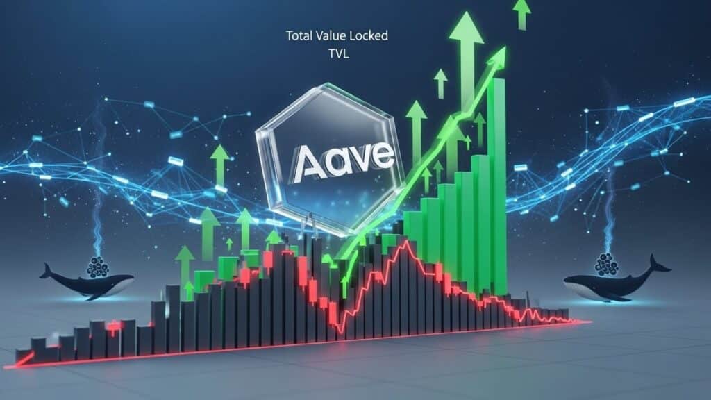Aave : Reprise du TVL et Signal Haussier - InfoCrypto.fr InfoCryptofr Aave Reprise du TVL et Signal Haussier