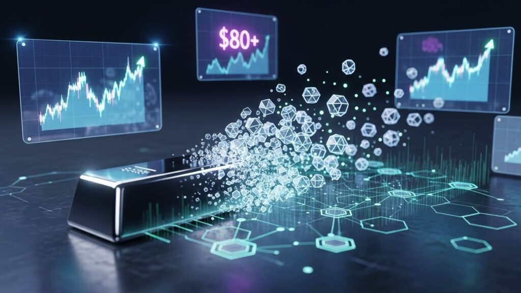 InfoCryptofr   Argent Tokenisé  Volumes +1200 à Plus de 80$