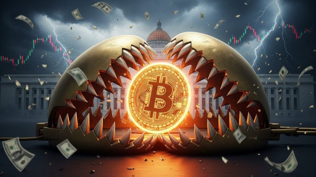 Baisse des Taux : Le Piège Mortel pour Bitcoin - InfoCrypto.fr InfoCryptofr Baisse des Taux Le Piège Mortel pour Bitcoin