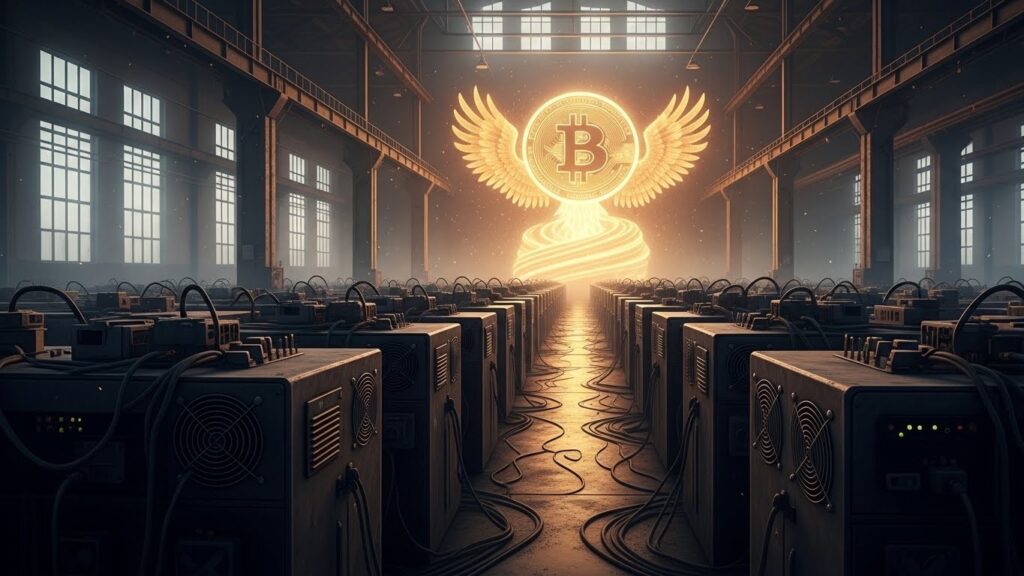 InfoCryptofr   Baisse du Hashrate Bitcoin  Signal Haussier 