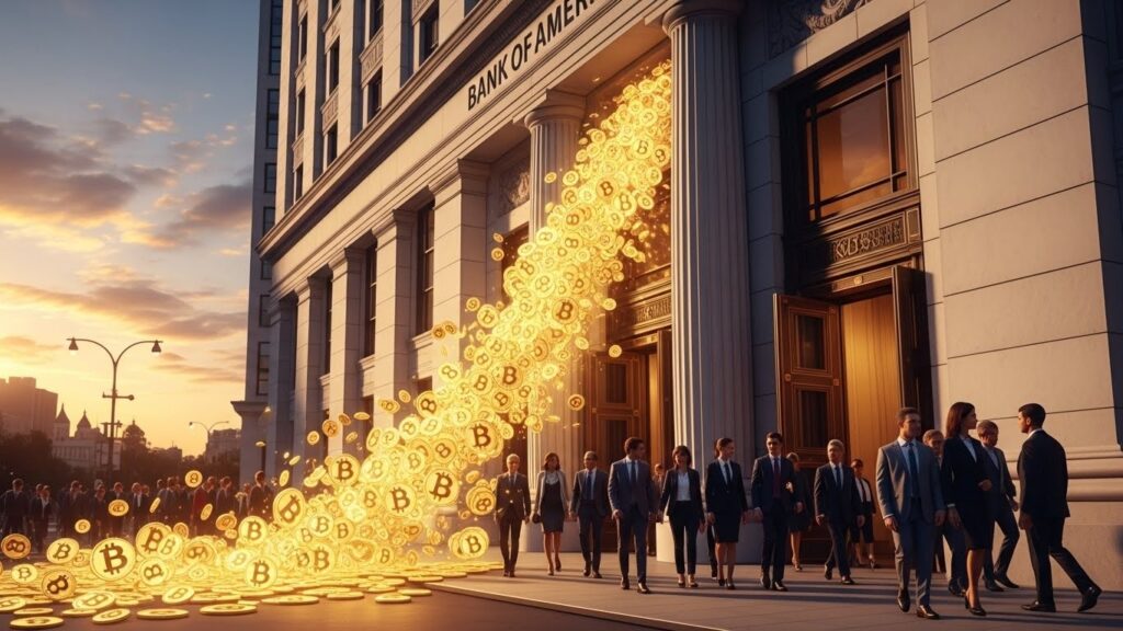 InfoCryptofr   Bank of America Ouvre les ETF Bitcoin à 4