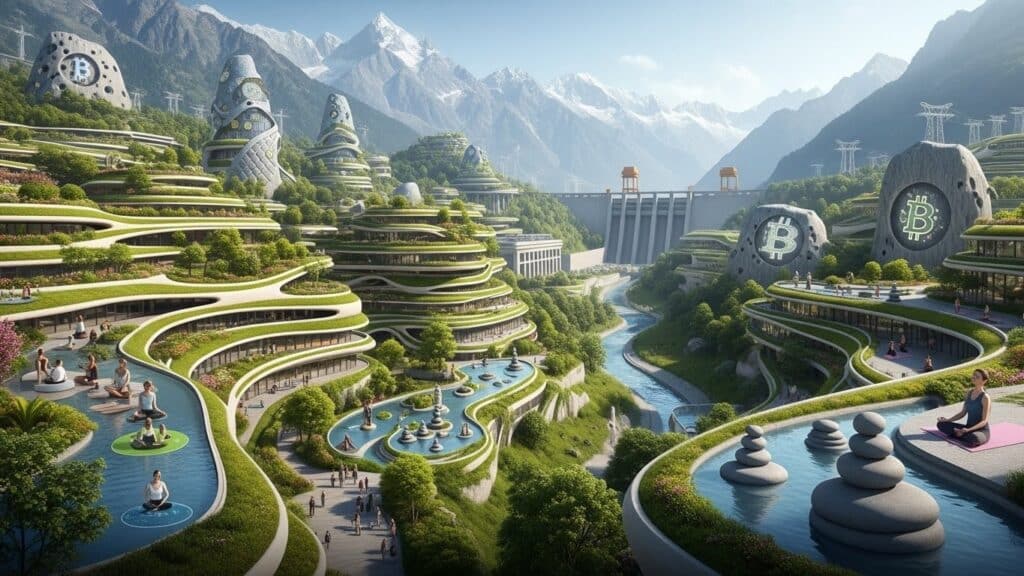 InfoCryptofr   Bhoutan Finance sa Ville Bien Être avec 10 000 BTC