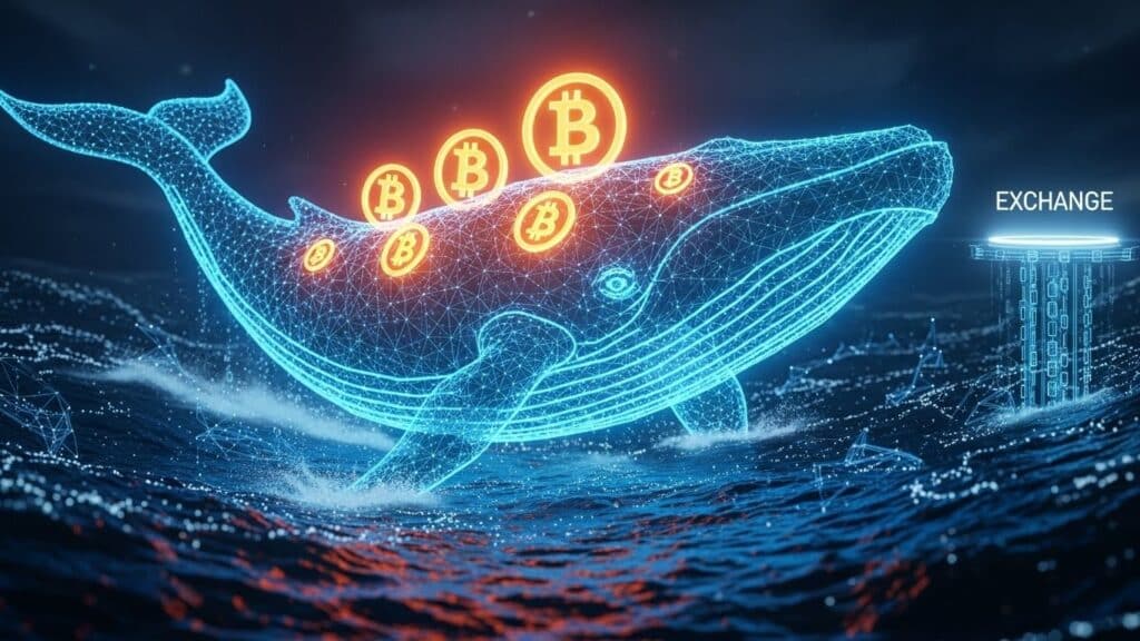 InfoCryptofr   Bitcoin  4 000 BTC Transférés sur Binance par une Baleine