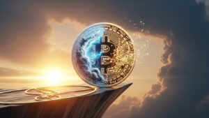 InfoCryptofr   Bitcoin Accroché au Support Clé de Avril