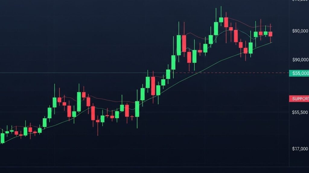 InfoCryptofr   Bitcoin en Consolidation  Pourquoi 87 000 $ Résiste