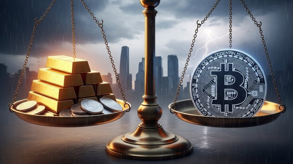 InfoCryptofr   Bitcoin Faiblit Face à lOr et lArgent