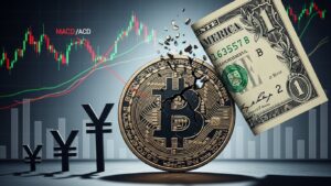 InfoCryptofr   Bitcoin MACD Mensuel Baisse Pressions Macro