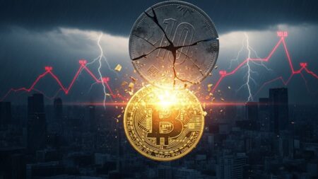 InfoCryptofr   Bitcoin Menacé par la Hausse des Taux Japonais