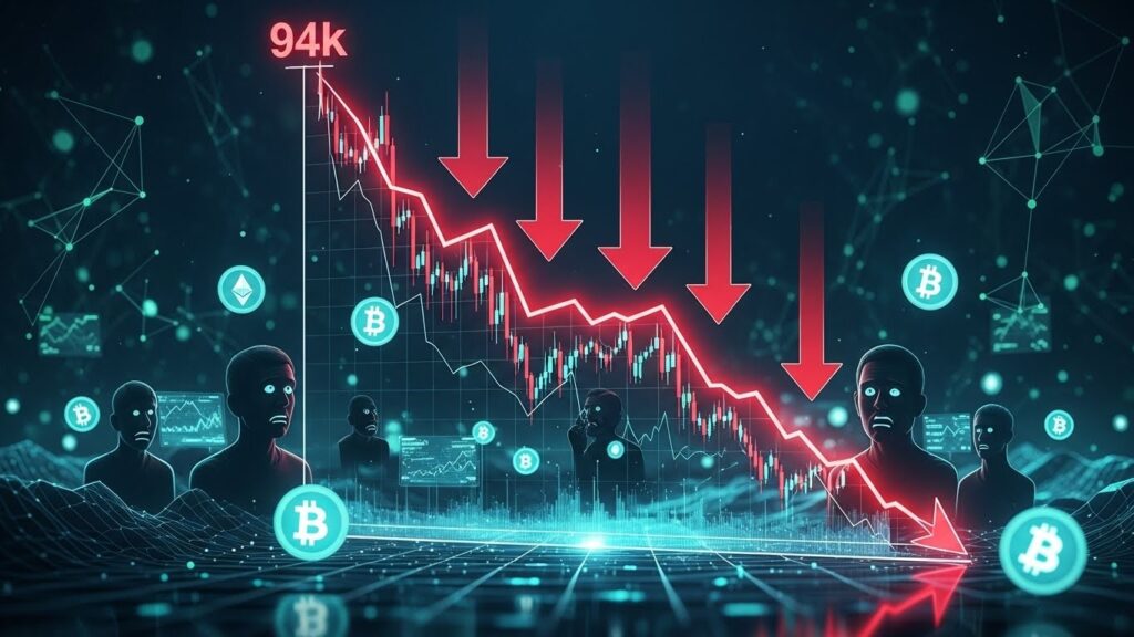 Bitcoin Risque une Chute Plus Profonde Sous 94k - InfoCrypto.fr InfoCryptofr Bitcoin Risque une Chute Plus Profonde Sous 94k