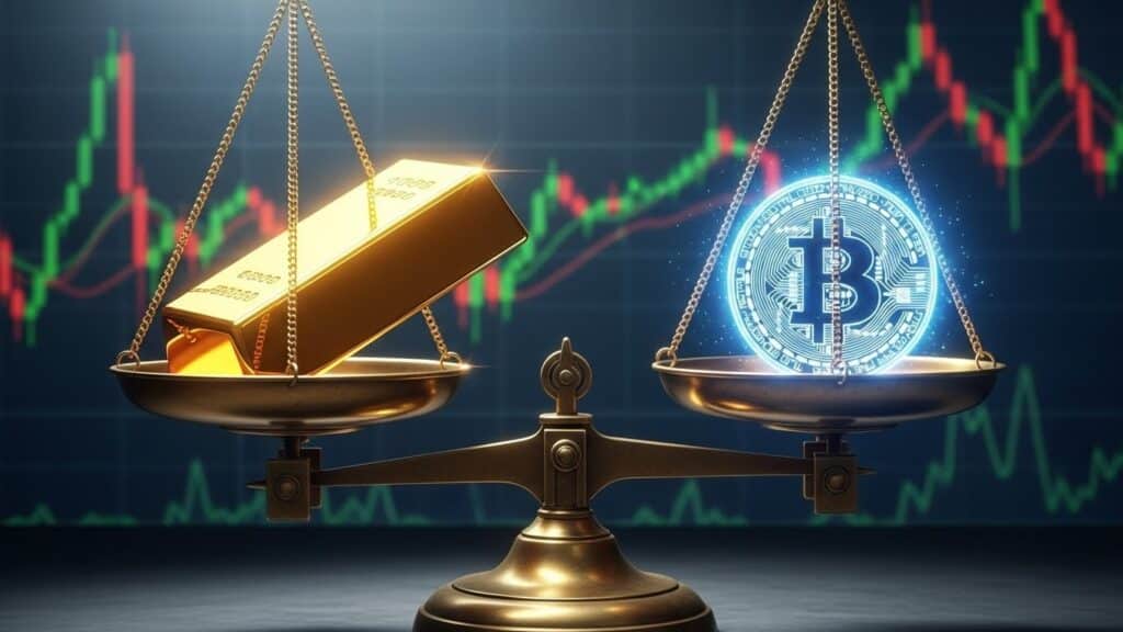 InfoCryptofr   Bitcoin vs Or  Le Débat Domine la Crypto en Fin 2025