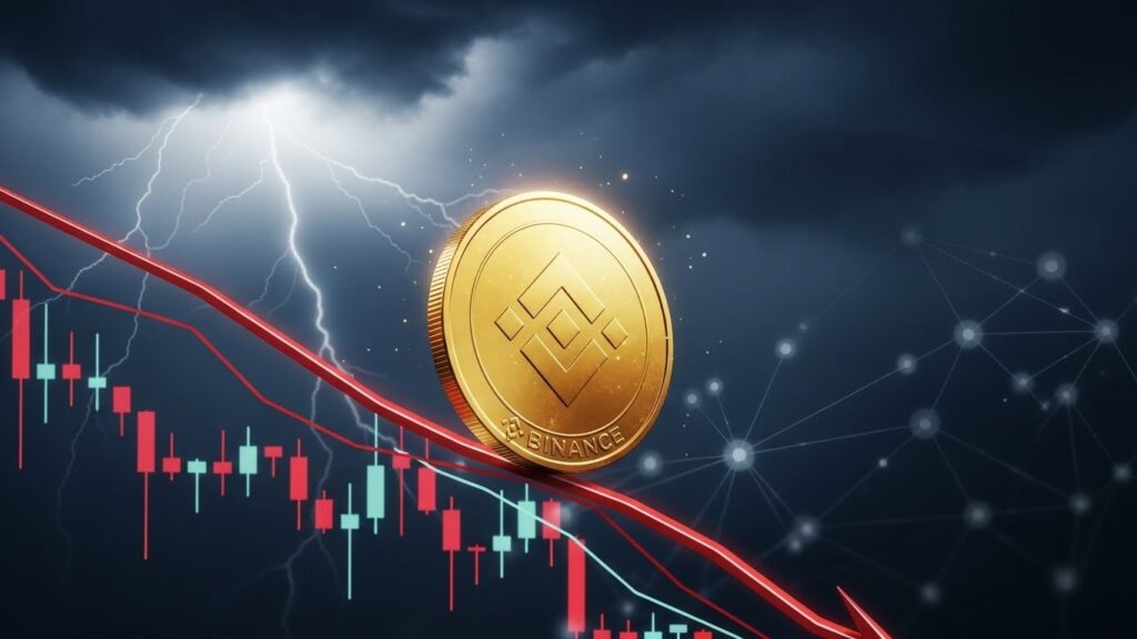 BNB Risque une Correction de 15% - InfoCrypto.fr InfoCryptofr BNB Risque une Correction de 15