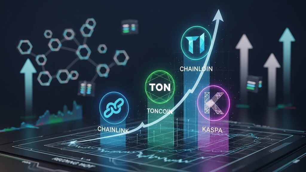 Bot IA Sélectionne Chainlink Toncoin Kaspa - InfoCrypto.fr InfoCryptofr Bot IA Sélectionne Chainlink Toncoin Kaspa